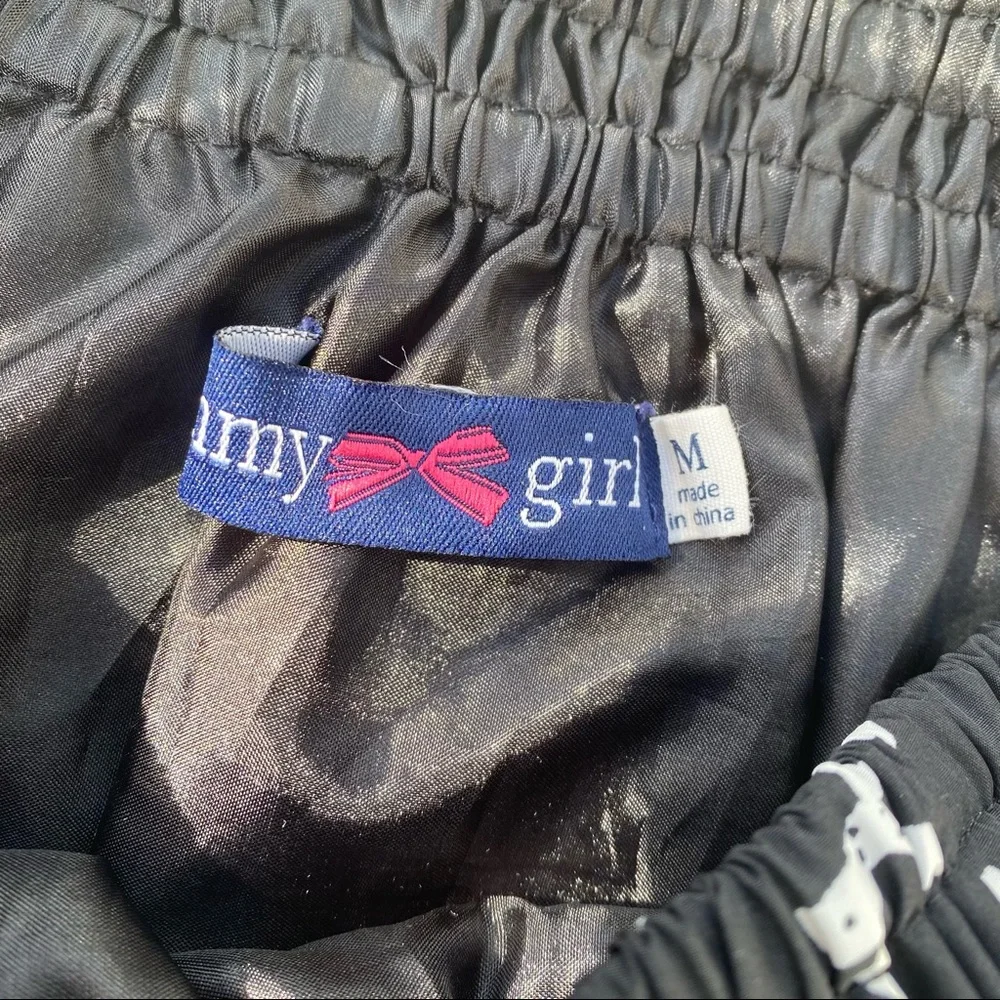Tommy Hilfiger Tommy Girl Bow Print Mini Skirt - Picture 4 of 4